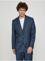 Dark blue suit jacket with wool Selected Homme My Lobbi - Men