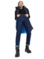 Orsay Dark blue ladies quilted vest - Ladies