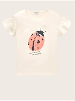 Cream Girl T-Shirt Tom Tailor - Girls