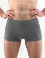 Men's Boxers Gino Seamless Bamboo Grey