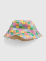 Purple-green children's reversible hat GAP