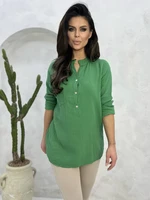 Shirt green Och Bella BI-1144.green