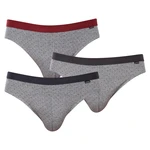 3PACK men's briefs Andrie multicolor