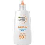 GARNIER Ambre Solaire Super UV Pleťové fluidum SPF 50+ 40 ml