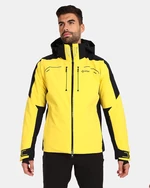 Yellow men's ski jacket Kilpi Hyder-M