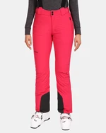 Dark pink women's ski pants KILPI EURINA
