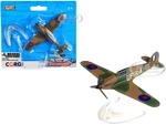 Hawker Hurricane Fighter Aircraft "RAF" "Showcase" Series Diecast Model by Corgi