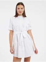 White Ladies Shirt Dress Noisy May Frig - Women