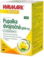 WALMARK Pupalka dvojročná 500 mg s vitamínom E 90 kapsúl