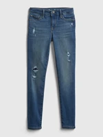 GAP Dětské džíny basic skinny - Holky