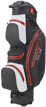 Ticad QO 14 Premium Water Resistant Black/White/Red Golfbag