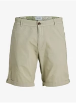 Light Green Men's Chino Shorts Jack & Jones Marco