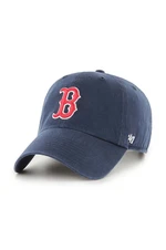 Šiltovka 47 brand MLB Boston Red Sox tmavomodrá farba, s nášivkou, B-RGW02GWS-NYX