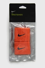 Pásek na zápěstí Nike oranžová barva