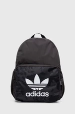 Batoh adidas Originals černá barva, velký, vzorovaný, IT7534