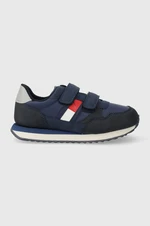 Dětské sneakers boty Tommy Hilfiger tmavomodrá barva