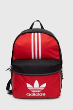 Batoh adidas Originals červená barva, velký, vzorovaný, IS4561