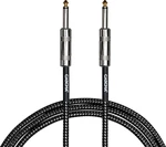 Cascha Standard Line Guitar Cable Fekete 9 m Egyenes - Egyenes