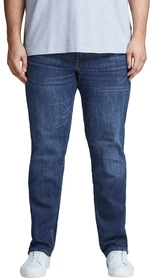 Jack&Jones PLUS Pánske džínsy Slim Fit JJITIM JJORIGINAL 12153646 Blue Denim 42/36