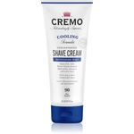 Cremo Refreshing Mint Cooling Shave Cream krém na holení v tubě pro muže 177 ml