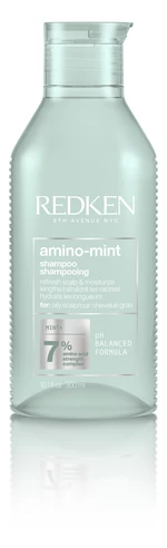 Redken Čistiaci šampón pre citlivú pokožku a rýchlo sa mastiace vlasy Amino Mint (Shampoo) 300 ml