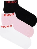 Hugo Boss 3 PACK - dámske ponožky HUGO 50502049-960 39-42