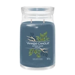 Yankee Candle Aromatická sviečka Signature sklo veľké Bayside Cedar 567 g