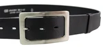 Penny Belts Dámsky kožený opasok 4263 black 95 cm