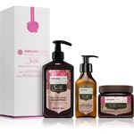 Arganicare Silk Protein Detangling and Shining Program Set dárková sada(s revitalizačním účinkem)