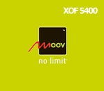 Moov 5400 XOF Mobile Top-up BJ