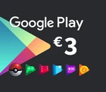 Google Play €3 AT Gift Card