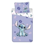 Bawełniana dziecięca pościel jednoosobowa 140x200 cm Lilo and Stitch – Jerry Fabrics