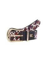 Tommy Hilfiger Belt - CASUAL CHIC MONOGRAM blue