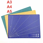 A3 A4 A5 PVC Cutting Mat Cutting Board Workbench Patchwork Sewing Manual DIY Knife Engraving Double-side Pad Leather Craft Tool