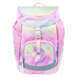 BAAGL Školní batoh Airy Rainbow Unicorn 12 l