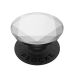 PopSockets univerzális tartó PopGrip Metallic Diamond Silver