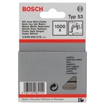 Fine wire staple, type 53 11,4 x 0,74 x 8 mm 1000 ks Bosch Accessories 2609200215