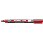 Edding 4-361002 edding 361 popisovač na biele tabule červená