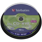 Verbatim 43480 CD-RW 700 MB 10 ks vreteno prepisovateľné