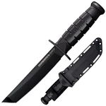 Nôž Leatherneck Tanto Cold Steel® – Čierna čepeľ, Čierna (Farba: Čierna, Varianta: Čierna čepeľ)