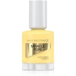 Max Factor Miracle Pure dlouhotrvající lak na nehty odstín 500 Lemon Tea 12 ml