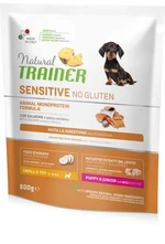 Natural Trainer Sens No Glut Pup&Jun Mini Losos 800g