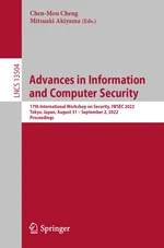 Advances in Information and Computer Security