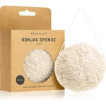 BrushArt Home Salon Konjac sponge jemná exfoliačná hubka na tvár Natural 5 g