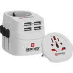 Skross 1302461 cestovný adaptér  PRO Light USB (4xA)