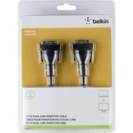 Belkin DVI prepojovací kábel #####DVI-D 24+1pol. Stecker, #####DVI-D 24+1pol. Stecker 3.00 m čierna F2E4141BT3M-DD pozlá