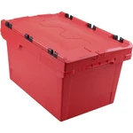 Allit 456662 box s odklopným vekom ProfiPlus CrocoLid 40/32  (š x v x h) 600 x 349 x 400 mm červená 1 ks