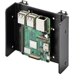 Renkforce  držiak DIN-Rail Vhodné pre: Raspberry Pi, Arduino, Banana Pi vrátane montáže na lištu čierna