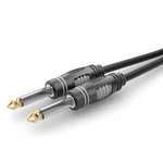 Jack audio kabel Hicon HBA-6M-0090, 0.90 m, černá