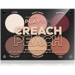 Inglot PlayInn Eyeshadow Palette paletka očných tieňov odtieň Creach Peach 7,4 g